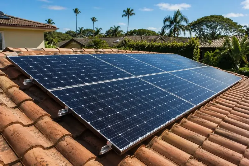 Installation de panneaux solaires à Reichstett